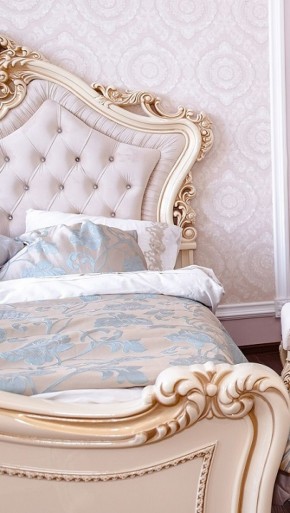 Кровать 1600 Джоконда (крем) в Надыме - nadym.ok-mebel.com | фото 3